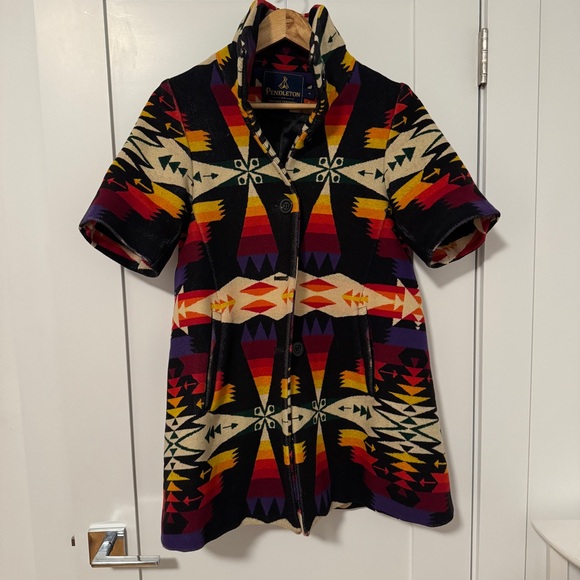 Pendleton x Opening Ceremony | * RARE Trapeze coat | Small - Picture 4 of 10